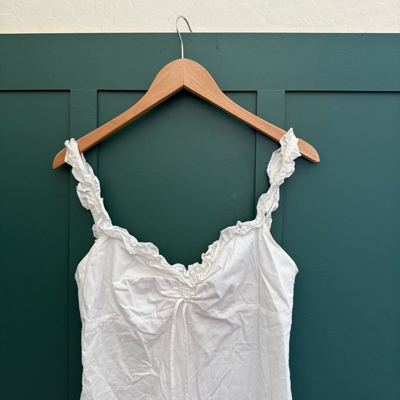 BETSEY JOHNSON X URBAN OUTFITTERS 90S White Ruffle Dress - Picture 3 of 9